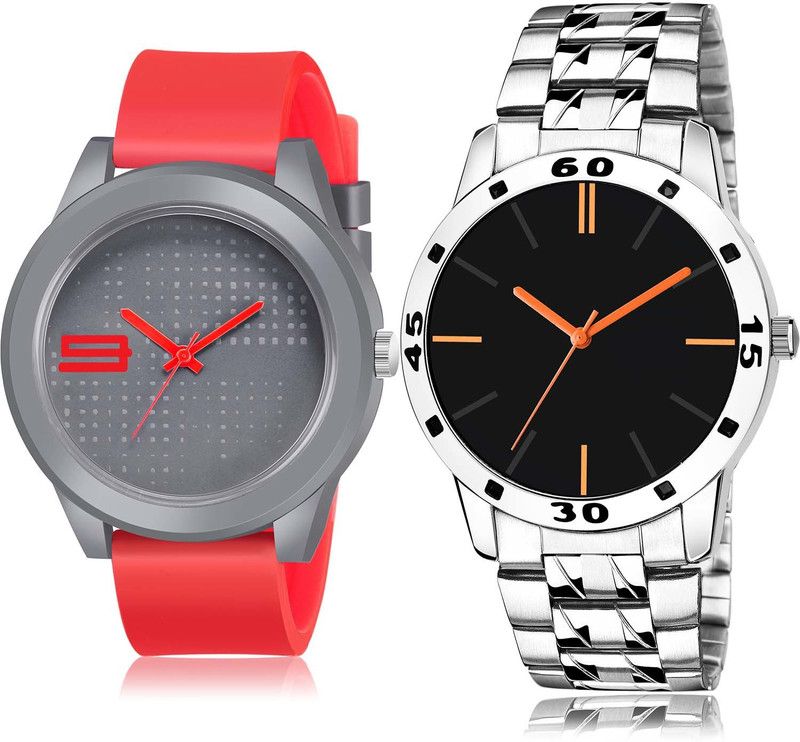 combo watch Analog Watch - For Men Classical High Quality Sports And Chain Combo For Boys And Men - BM108-B977