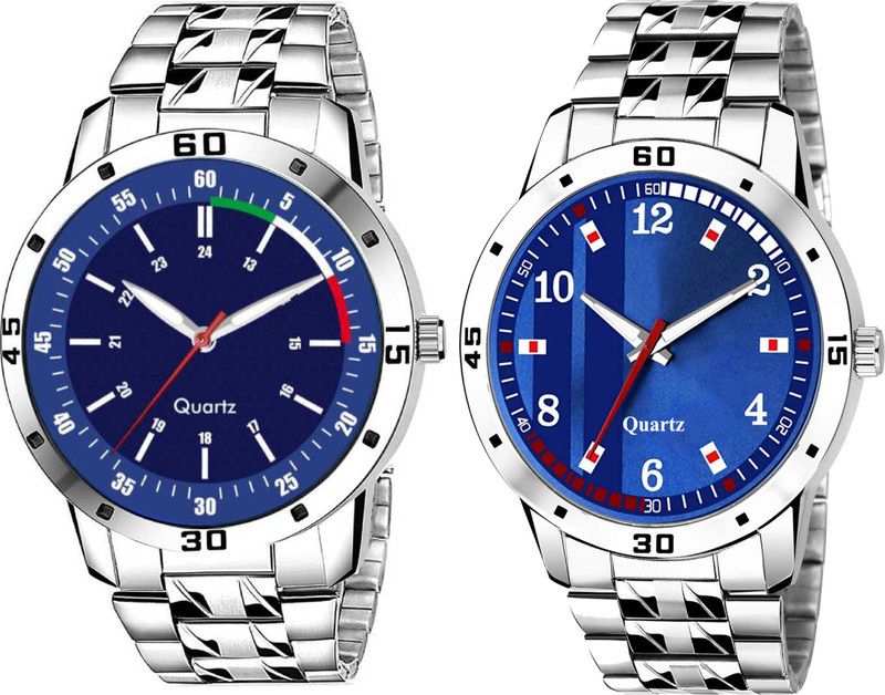 Stainless steel strap watch for boys ideal watch for boys casual watch for boys round dial watch for boys Combo watch For Boys Analog Watch - For Boys STL-21031