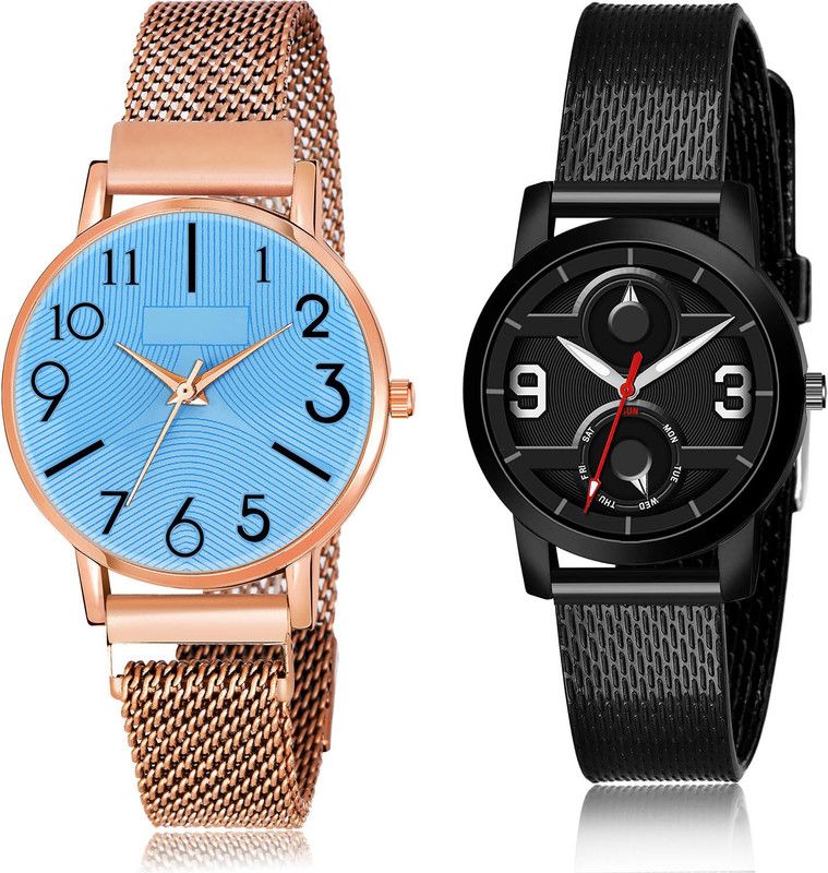 Analog Watch - For Girls Latest Present 2 Watch Combo For Women And Girls - GW61-(28-L-10)