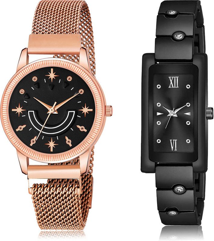 Analog Watch - For Women Classical Fashionable 2 Watch Combo For Women And Girls - GW71-G563