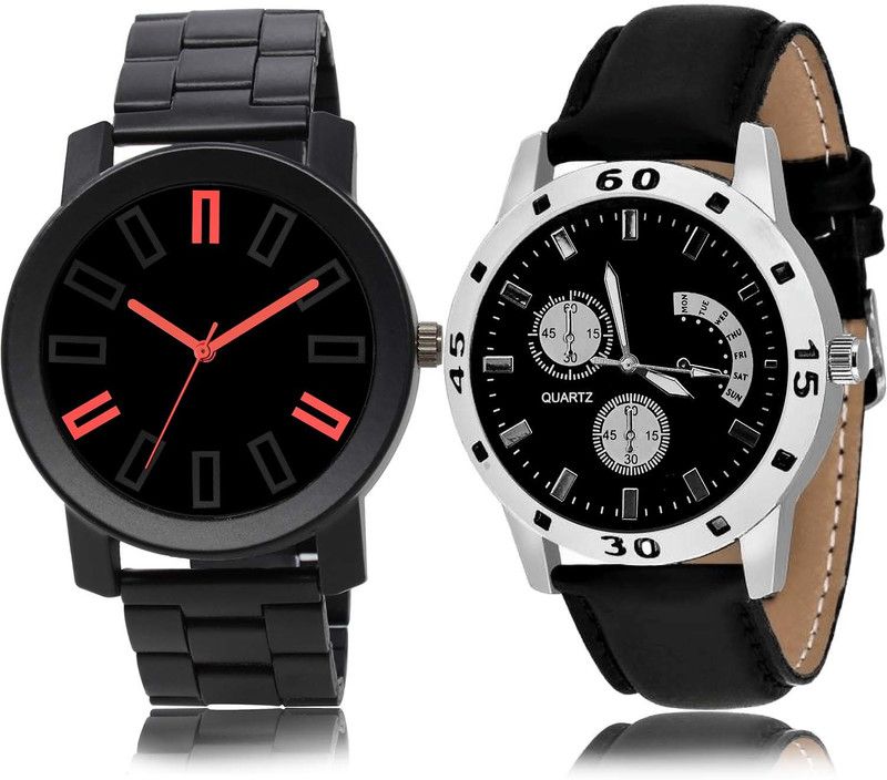 combo watch Analog Watch - For Boys & Girls Best Love Chain Watch Watch - B893-B58 (Combo Of 2 )
