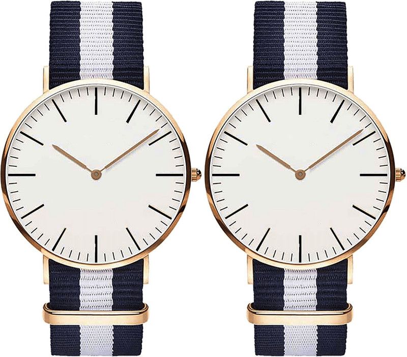 combo watch Analog Watch - For Girls Brand New Luxury Analogue Blue Color Boys And Men Watch - B109-B109 (Combo Of 2 )