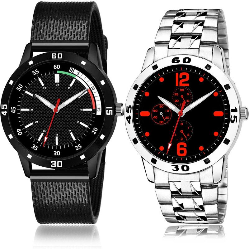 Analog Watch - For Men Classical Fashion 2 Watch Combo For Boys And Men - BRM30-(69-S-19)