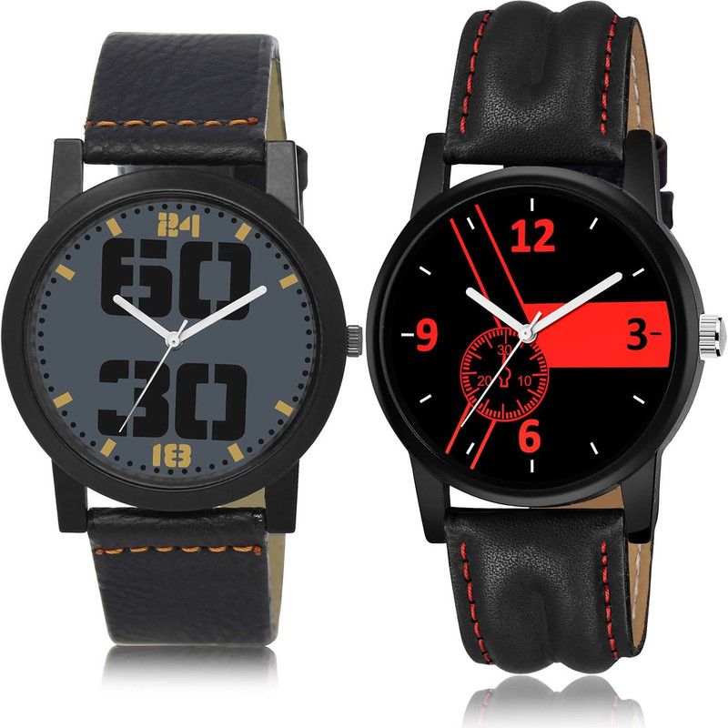 combo watch Analog Watch - For Boys & Girls Contemporary Designer Combo Watch For Boys And Men - BL46.47-B680