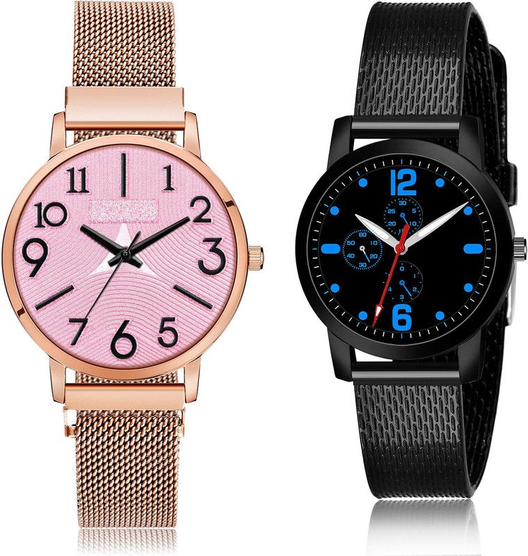 Analog Watch - For Women Modish Branded 2 Watch Combo For Women And Girls - GM244-(68-L-10)