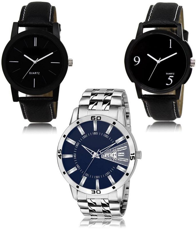 New latest Designer Combo of 3 Analog Watch - For Men -05-06-102