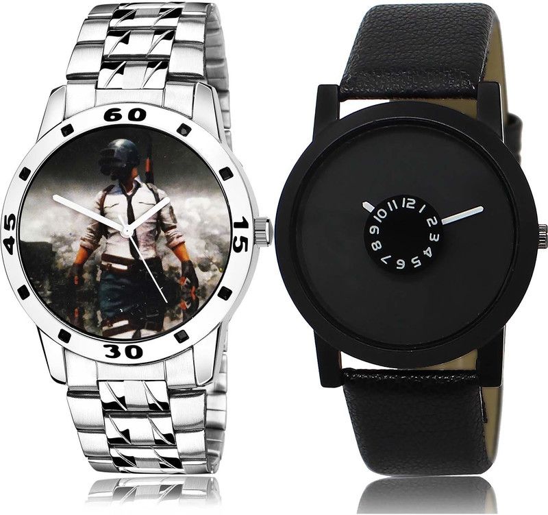 combo watch Analog Watch - For Boys Best Technology Pubg Military Army Chain Watch Watch - B505-BL46.25 (Combo Of 2 )