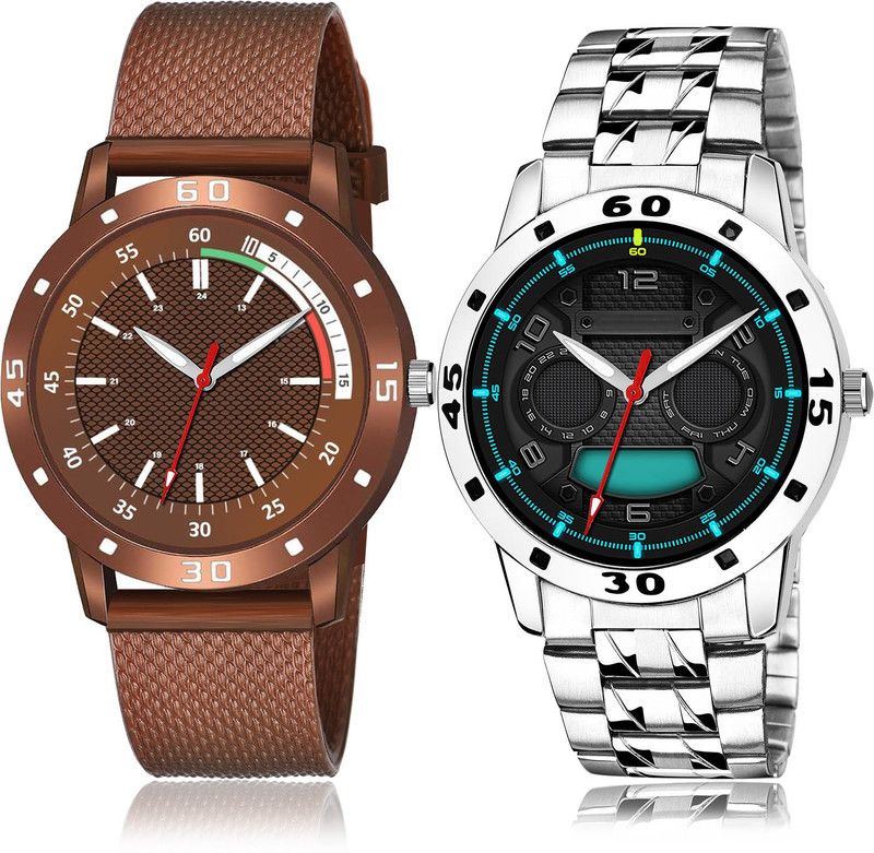 Analog Watch - For Men New Collegian 2 Watch Combo For Boys And Men - BRM32-(58-S-19)