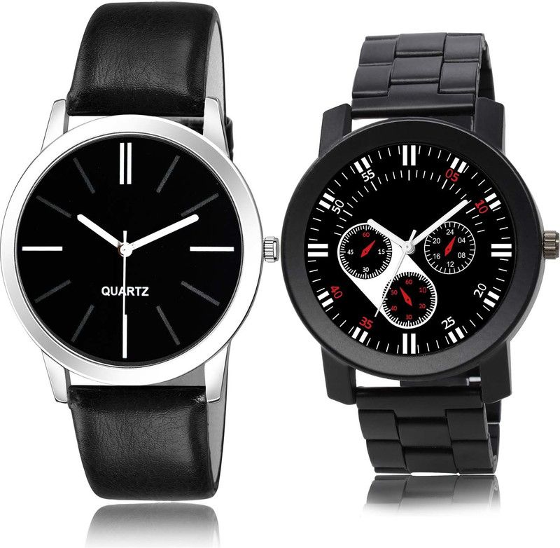 combo watch Analog Watch - For Boys Brand New Valentine Slim Watch And Chain Watch Watch - B997-B948 (Combo Of 2 )