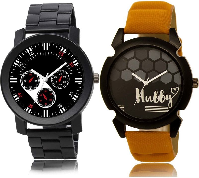 combo watch Analog Watch - For Boys Best Technology Chain Watch And Hubby Watch - B948-BL46.32 (Combo Of 2 )