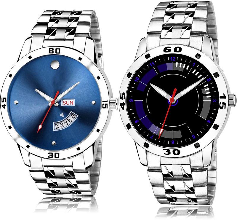 Analog Watch - For Men Modish Exclusive 2 Watch Combo For Boys And Men - BL46.105-(44-S-19)
