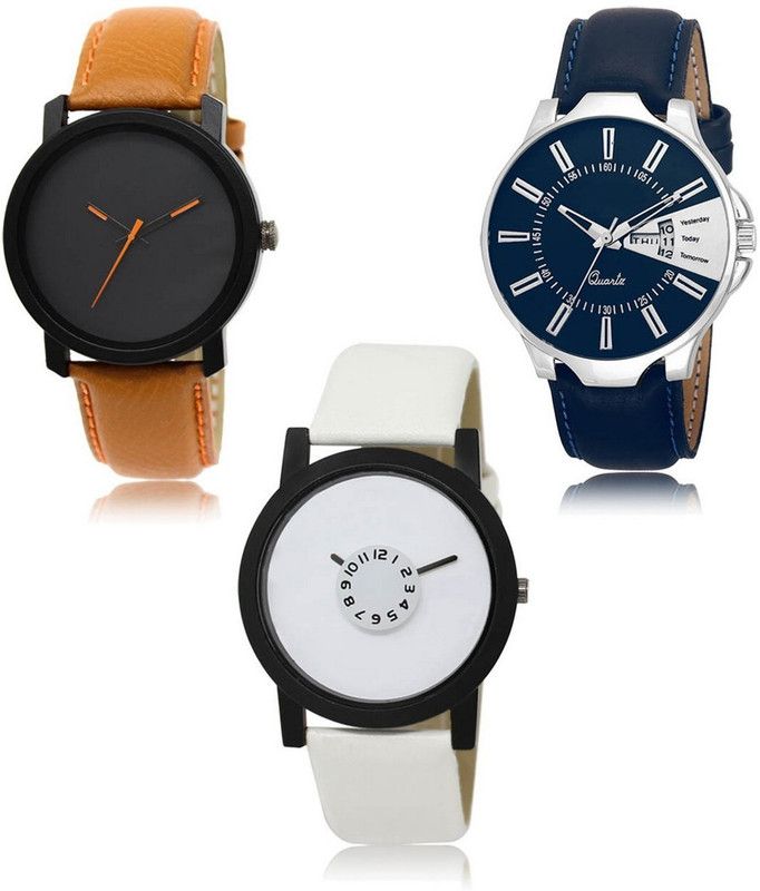 New latest Designer Combo of 3 Analog Watch - For Men LR-20-23-26