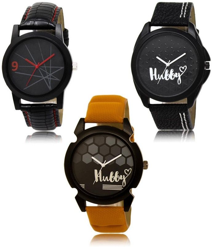 New latest Designer Combo of 3 Analog Watch - For Men LR-08-31-32