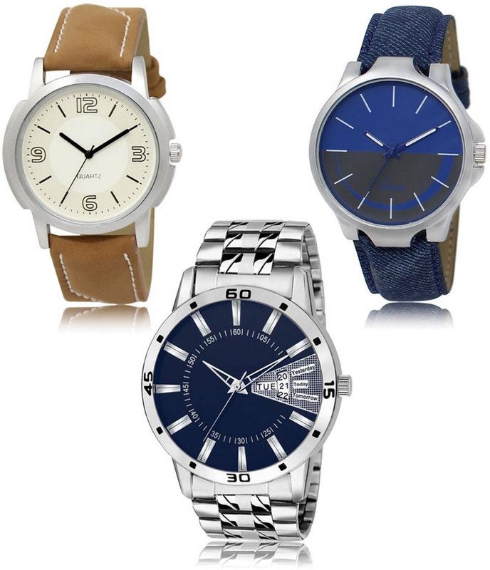 New latest Designer Combo of 3 Analog Watch - For Men LR-16-24-102