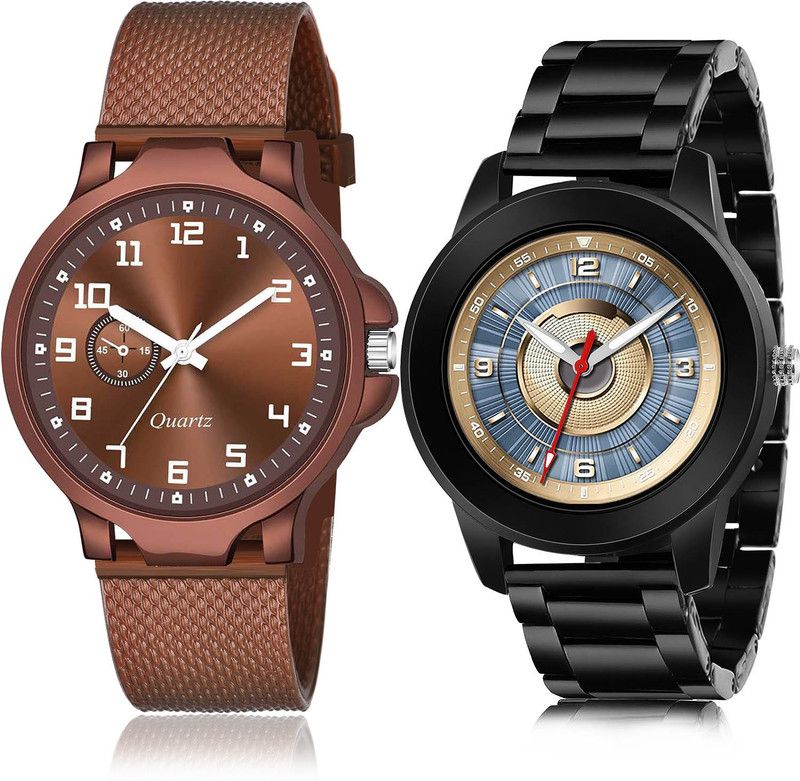 Analog Watch - For Men Best Present 2 Watch Combo For Boys And Men - BRM35-(17-S-20)