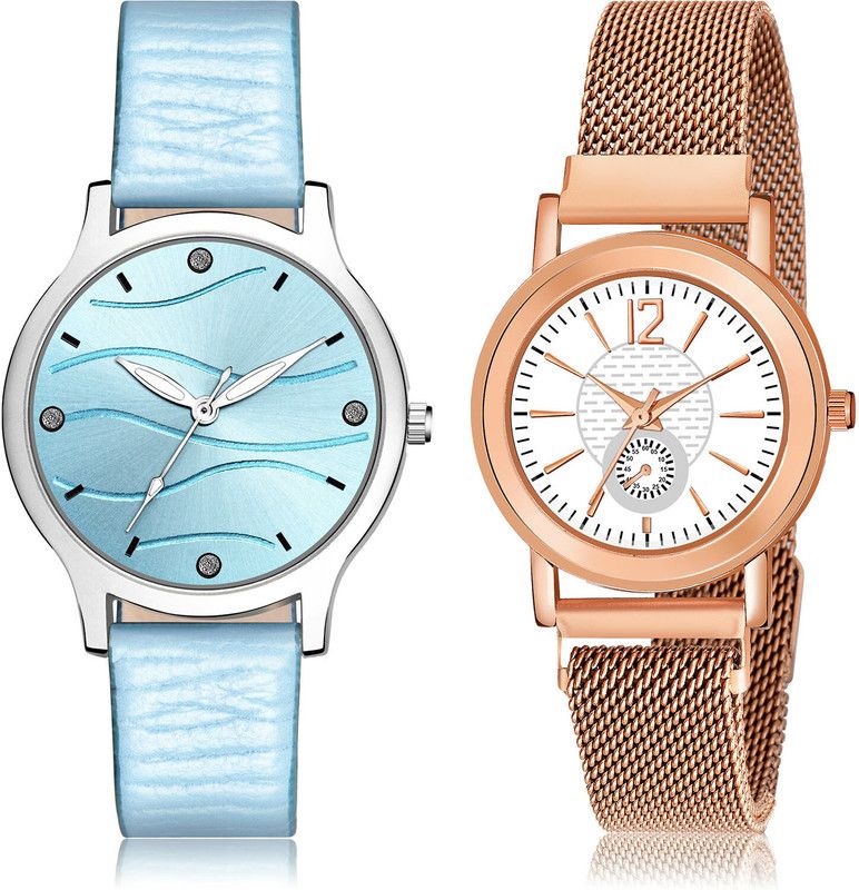 Analog Watch - For Women Latest Valentine 2 Watch Combo For Women And Girls - GM390-GW39