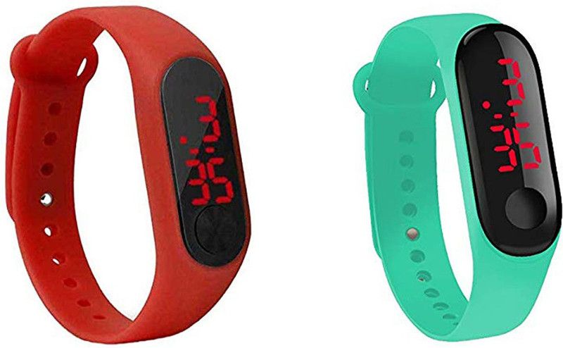 Premium Quality Digital Watch - For Boys New Digital M2-RE&M1-G watch for boys and girls special
