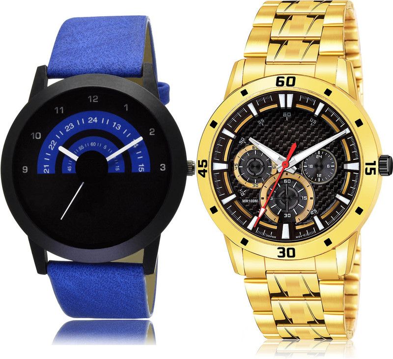 Analog Watch - For Men Treading Royal 2 Watch Combo For Boys And Men - B47-(72-S-21)