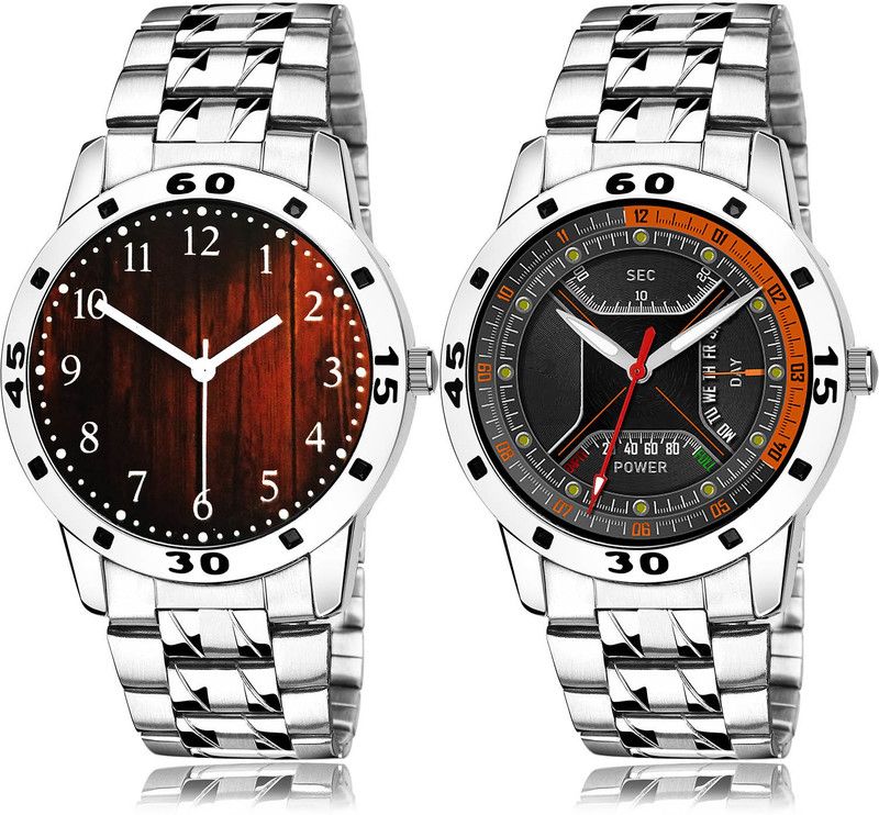 Analog Watch - For Men Treading Exclusive 2 Watch Combo For Boys And Men - B660-(56-S-19)
