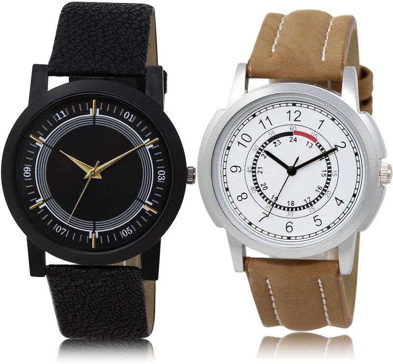 combo watch Analog Watch - For Boys & Girls Contemporary Formal Combo Watch For Boys And Men - BL46.48-BL46.17