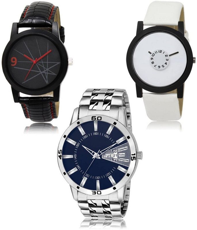 New latest Designer Combo of 3 Analog Watch - For Men LR-08-26-102