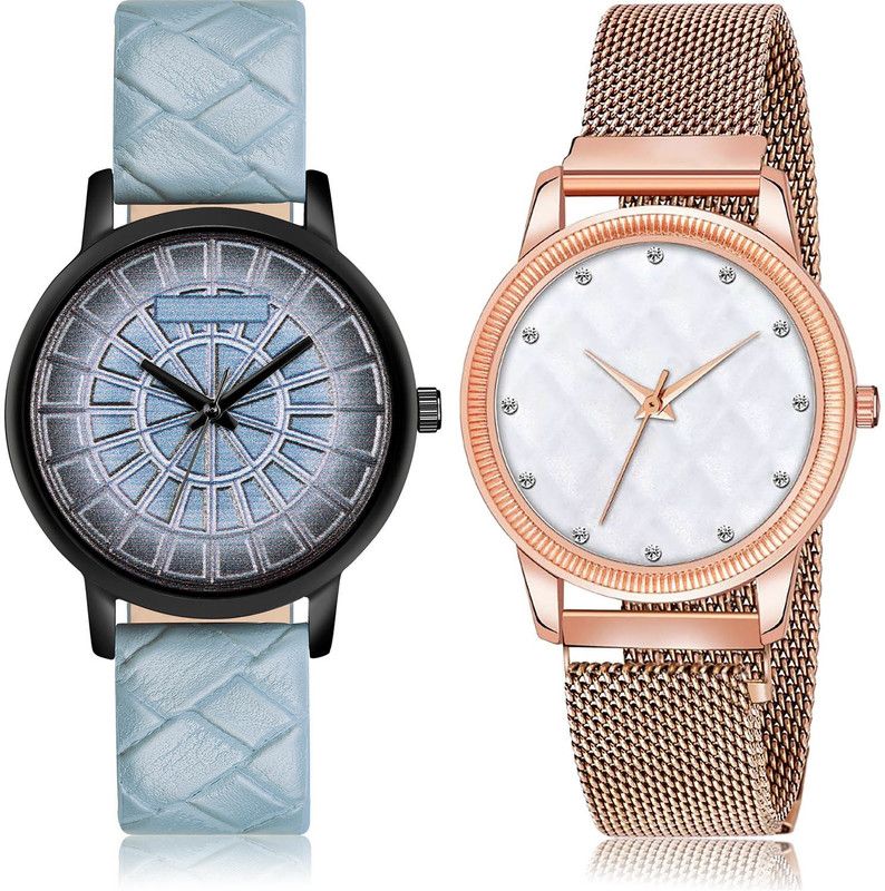 Analog Watch - For Women Modern Designer 2 Watch Combo For Women And Girls - GM510-GW17