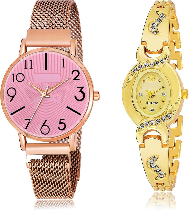 Analog Watch - For Women Modern Fashionable 2 Watch Combo For Women And Girls - GW62-G442