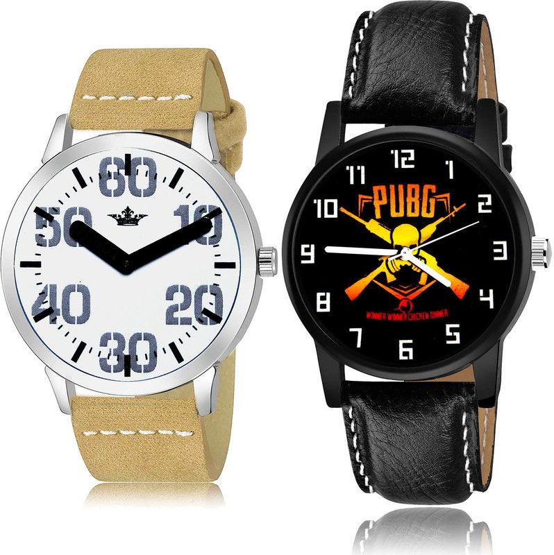 Analog Watch - For Men Latest Stylish 2 Watch Combo For Boys And Men - BL46.62-B625
