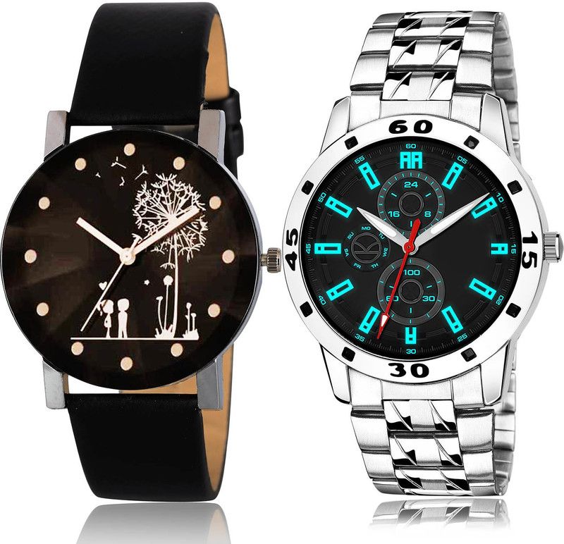 Analog Watch - For Men Brand New Gift 2 Watch Combo For Boys And Men - BC10-(63-S-19)