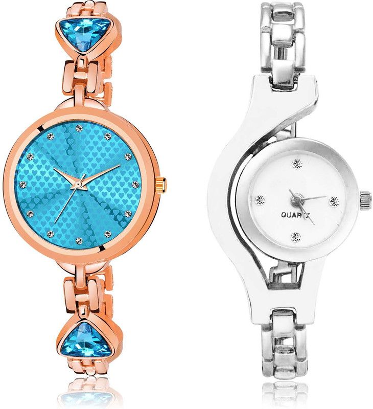 combo watch Analog Watch - For Women Best Valentine Bangle Chain And Chain Combo Watch For Girls And Women - GL281-G70