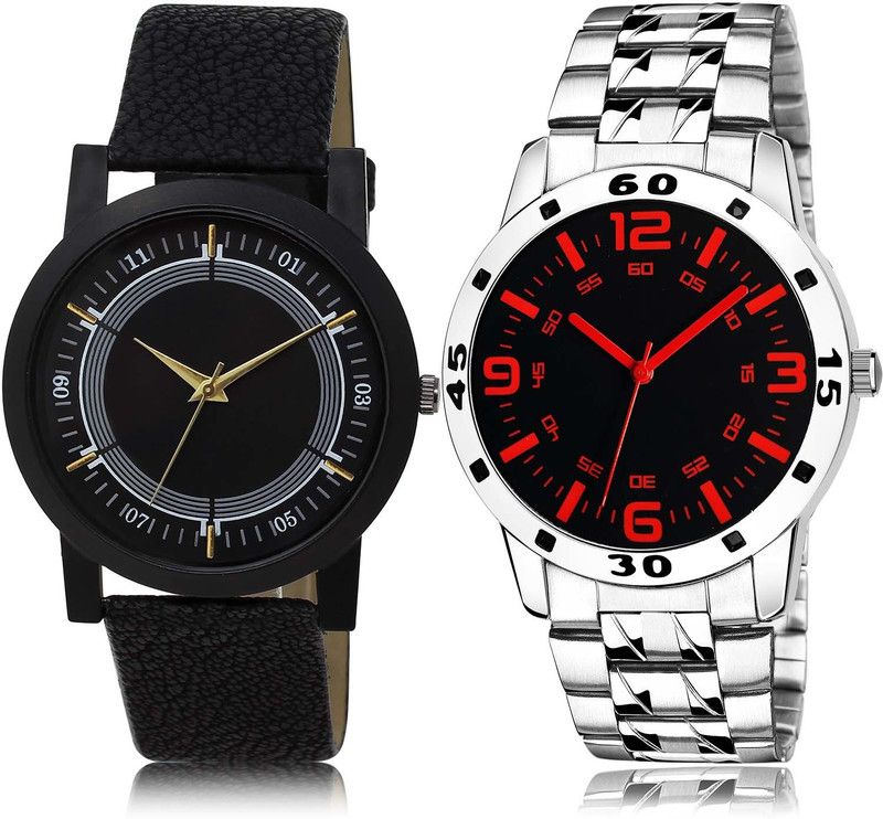 combo watch Analog Watch - For Men Classical Style Chain Watch Combo Watch For Boys And Men - BL46.48-B703