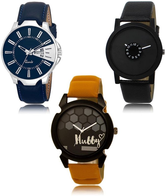New latest Designer Combo of 3 Analog Watch - For Men LR-23-25-32