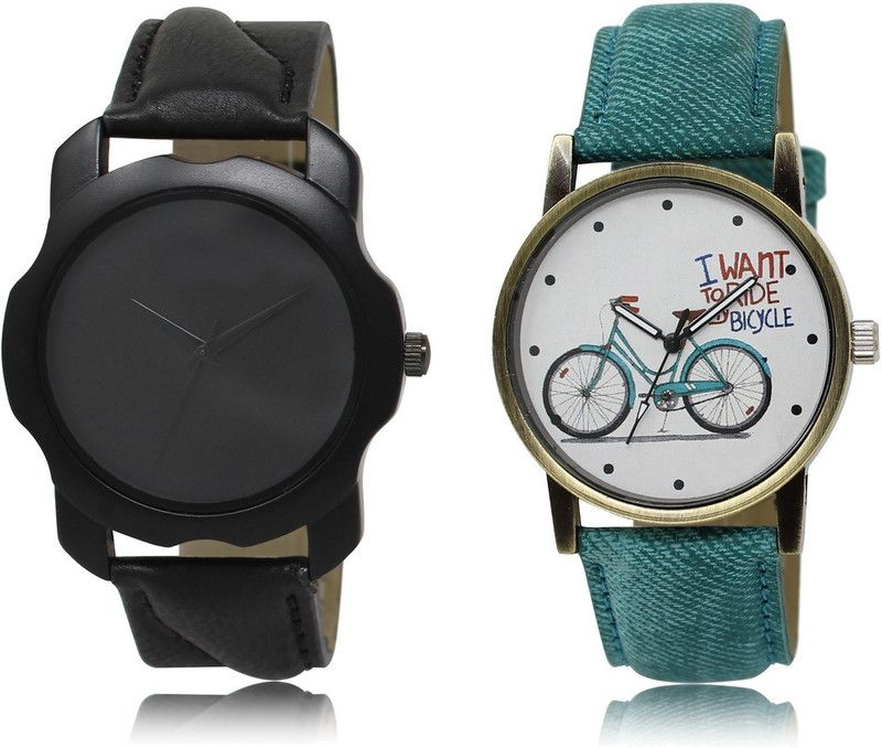 New Latest Designer Combo of 2 Analog Watch - For Couple LR22-LR229