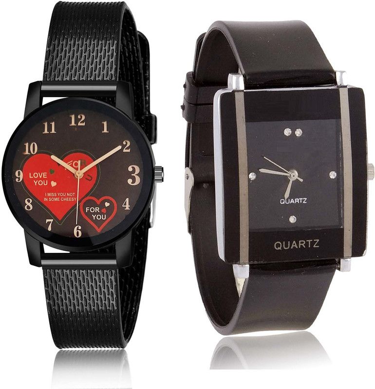 combo watch Analog Watch - For Girls Best Meenakari I Love You 2 Watch Combo For Girls And Women - G522-G12