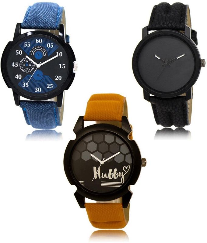 New latest Designer Combo of 3 Analog Watch - For Men LR-02-21-32