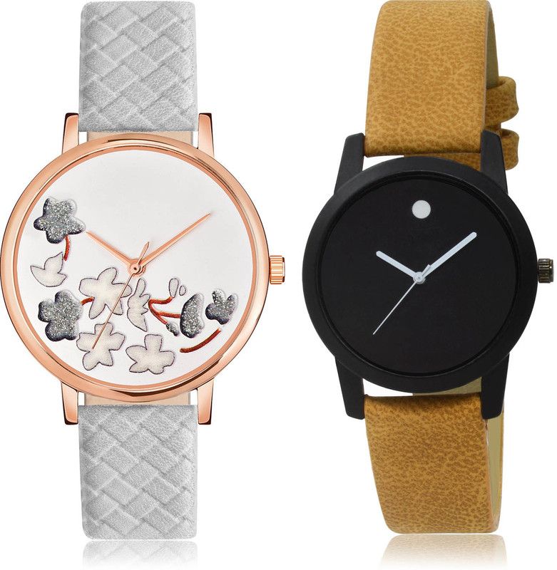 Analog Watch - For Girls Brand New Collegian 2 Watch Combo For Women And Girls - GM505-GO123