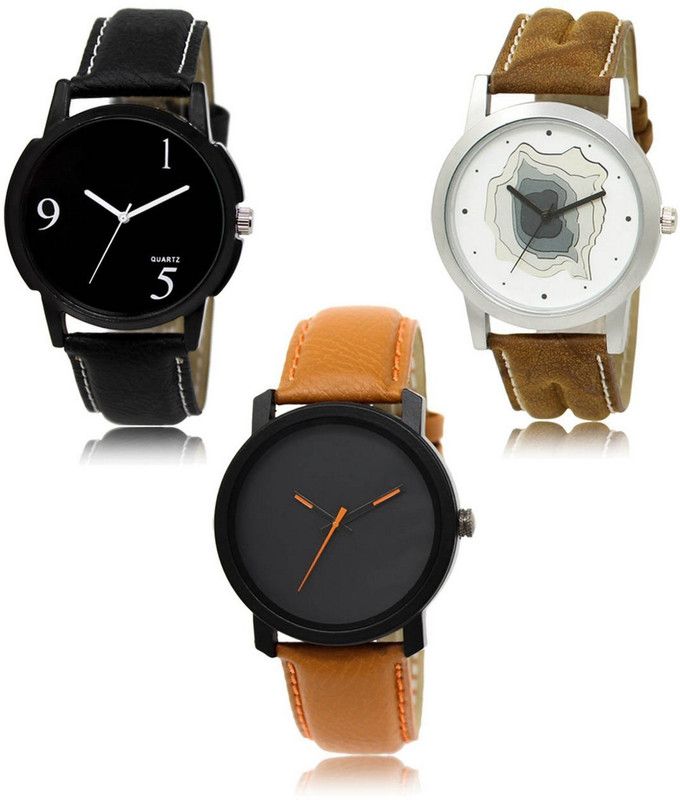 New latest Designer Combo of 3 Analog Watch - For Men LR-06-09-20