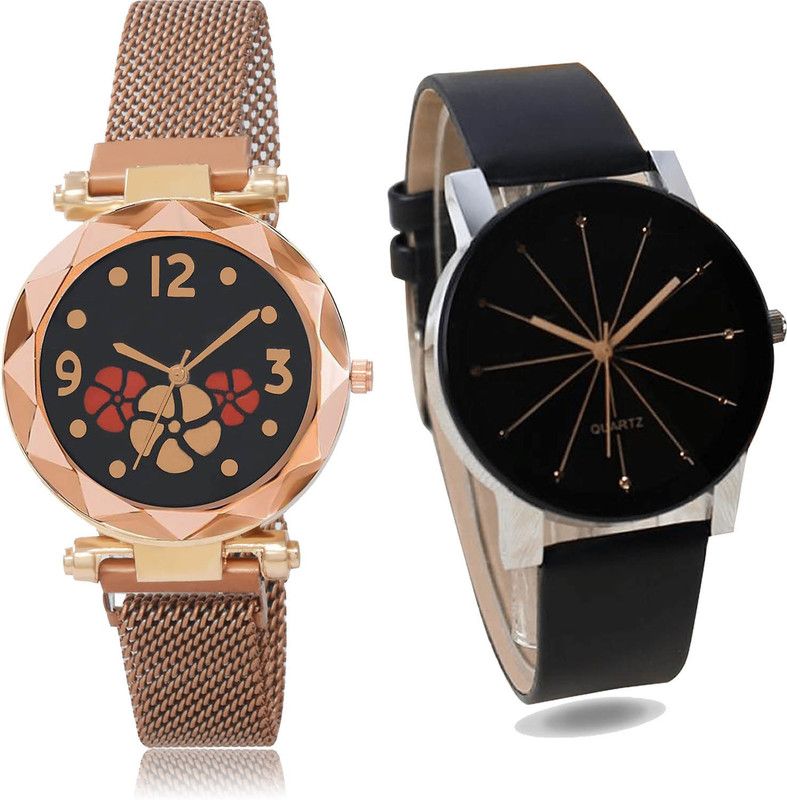 Analog Watch - For Women Treading Analogue 2 Watch Combo For Women And Girls - G653-G174