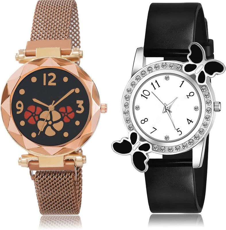 Analog Watch - For Women Treading Fancy 2 Watch Combo For Women And Girls - G653-G97