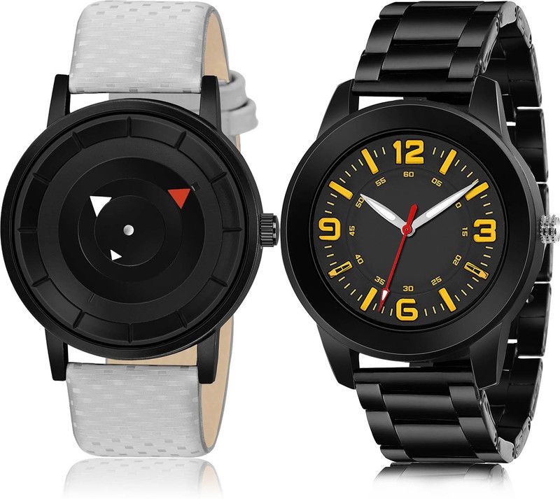 Analog Watch - For Men Best Valentine 2 Watch Combo For Boys And Men - BM8-(48-S-20)