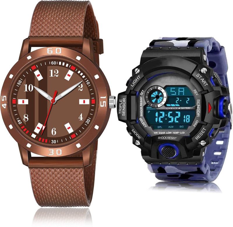 Analog Watch - For Men Treading Fashion 2 Watch Combo For Boys And Men - BRM29-BC19