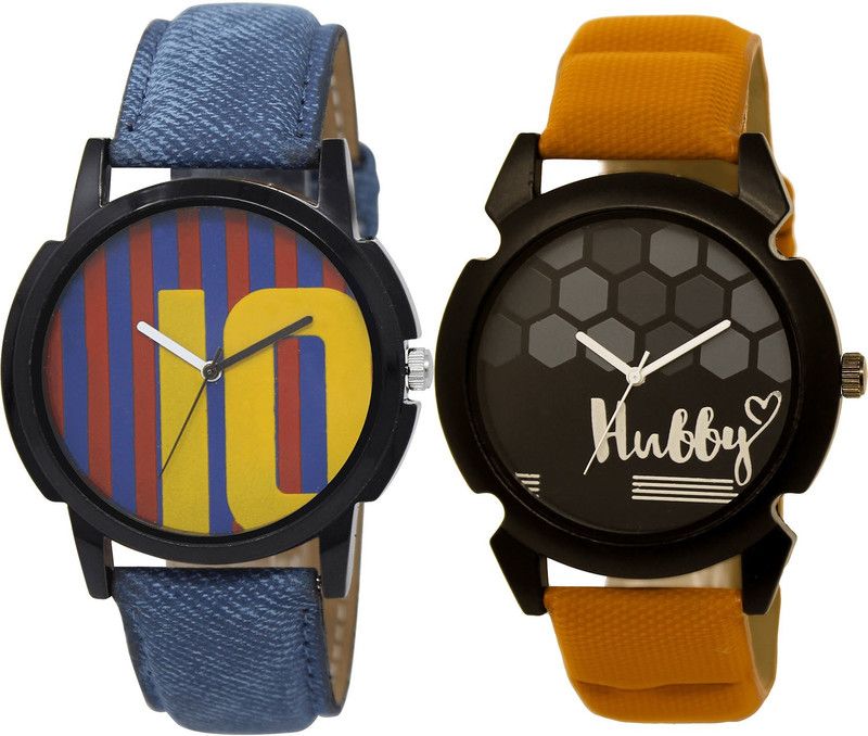 combo watch Analog Watch - For Girls Brand New Wrist Messi Football And Hubby - BL46.10-BL46.32