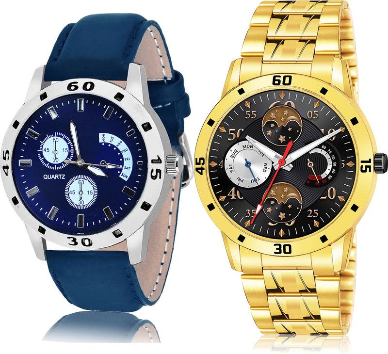 Analog Watch - For Men Treading Tread 2 Watch Combo For Boys And Men - B56-(49-S-21)