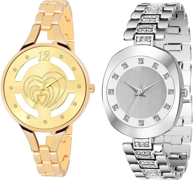 Analog Watch - For Girls New Diamond Studded Part-Wedding Adition BB-07830