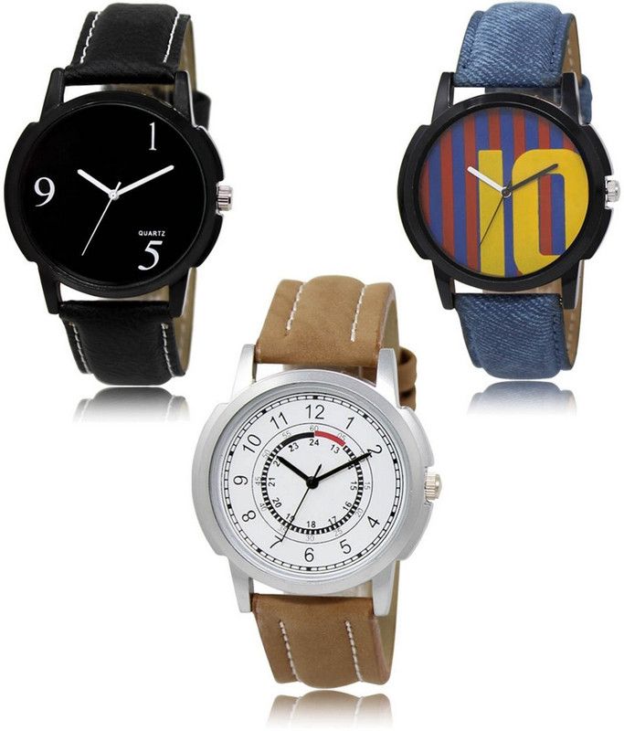 New latest Designer Combo of 3 Analog Watch - For Men LR-06-10-17