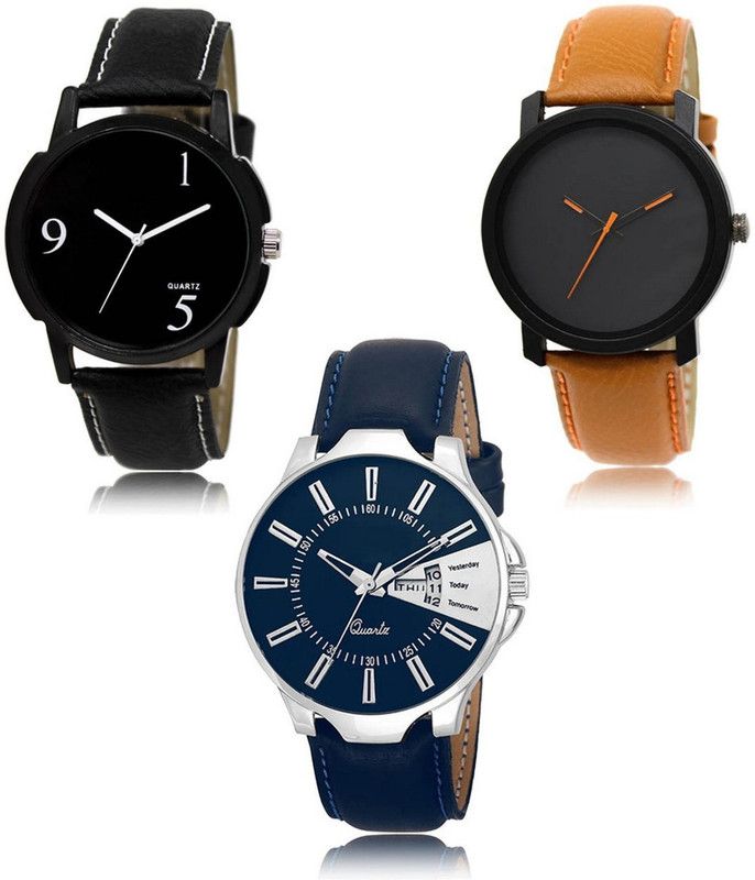 New latest Designer Combo of 3 Analog Watch - For Men LR-06-20-23