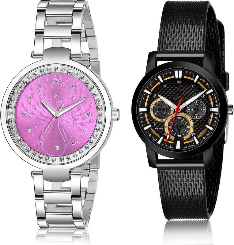 Analog Watch - For Girls Modern Unique 2 Watch Combo For Women And Girls - GM208-(72-L-10)