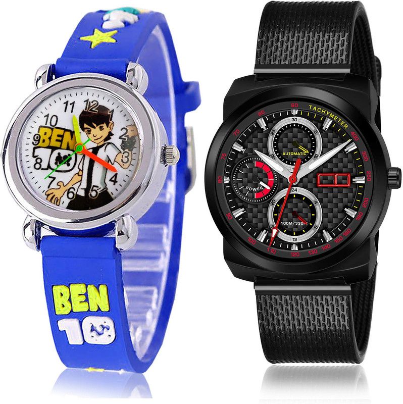Analog Watch - For Boys Classical Collection 2 Watch Combo For Boys And Men - BK93-(60-S-10)