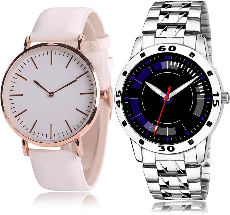 Analog Watch - For Men Best Quartz 2 Watch Combo For Boys And Men - B63-(44-S-19)
