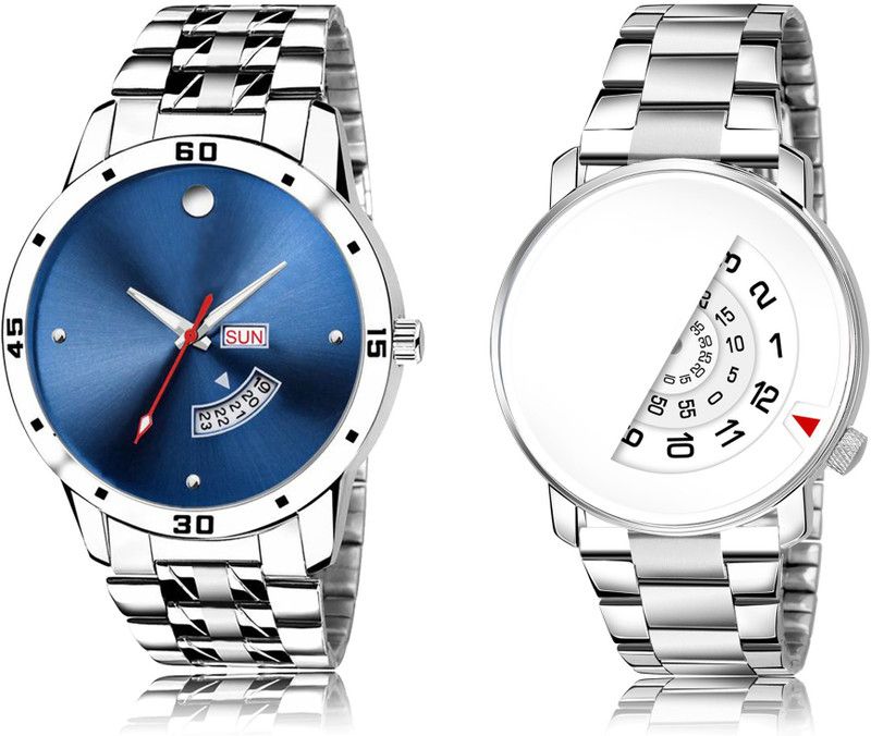 New Latest Designer Combo of 2 Analog Watch - For Men LR105-LR106